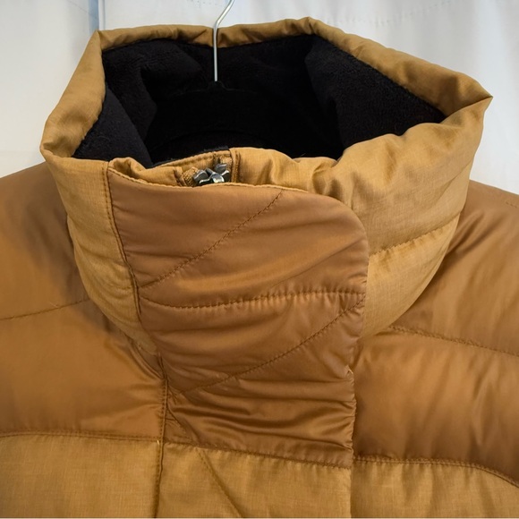 Marmot Alderbrook 700 Fill Down Parka Golden Honeycomb Winter Coat Womens Medium - Picture 4 of 16